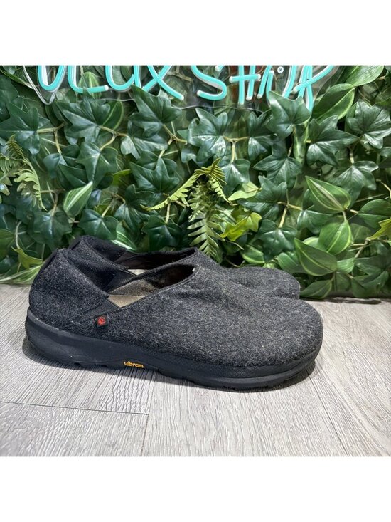 Topo Athletic Rekovr 2 Wool Comfort Slip-On Shoes Mens 11.5 Charcoal/Black READ main image 10